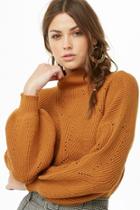 Forever21 Balloon Sleeve Knit Sweater