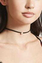 Forever21 Etched Faux Stone Choker
