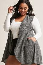 Forever21 Plus Size Marled Knit Vest