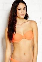 Forever21 Ruched Balconette Bikini Top