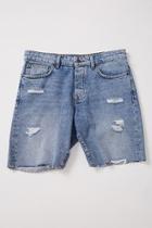 Forever21 Distressed Cut-off Denim Shorts