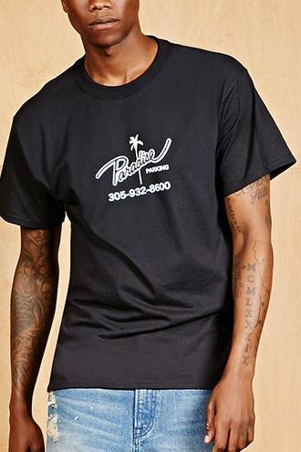 Forever21 Bleach Paradise Graphic Tee