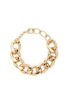 Forever21 Gold Curb Chain Bracelet
