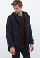 Forever21 Hooded Wool-blend Duffel Coat