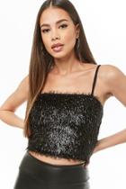 Forever21 Tinsel Cropped Cami