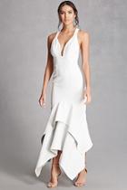 Forever21 V-neck Tiered Gown