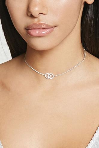 Forever21 Interlinked Pendant Choker
