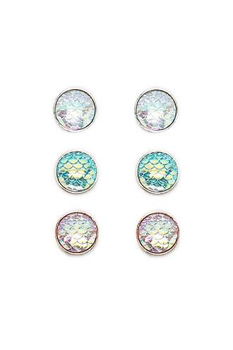 Forever21 Holographic Gem Stud Set