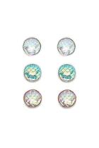 Forever21 Holographic Gem Stud Set