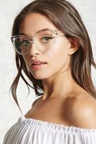 Forever21 Clear Cat Eye Readers
