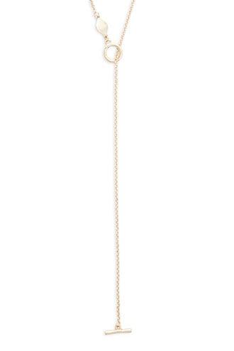 Forever21 Rolo Chain Lariat Necklace