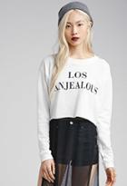 Forever21 Los Anjealous Graphic Pullover