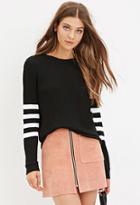 Forever21 Boxy Stripe Sweater