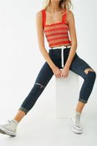 Forever21 Cutout Skinny Jeans