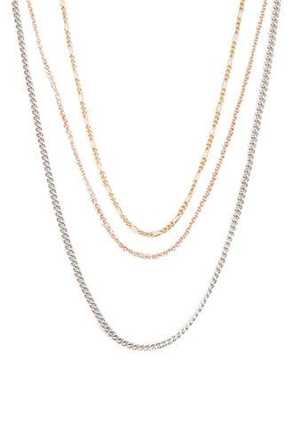 Forever21 Mixed Metal Necklace Set