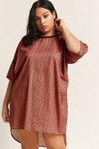 Forever21 Plus Size Geo Print High-low Dress