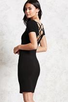 Forever21 Caged-back Bodycon Dress