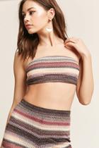 Forever21 Multicolor Striped Tube Top