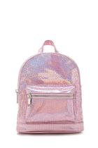 Forever21 Pink Glitter Mini Backpack