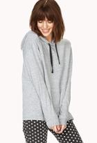 Forever21 Women's  Laid Back Heathered Hoodie