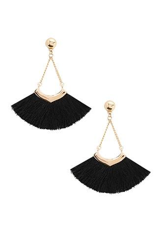 Forever21 Fringe Chandelier Earrings