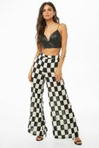 Forever21 Checkered High-rise Culottes