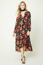 Forever21 Contemporary Floral Print Dress
