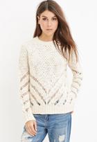 Love21 Women's  Chevron-patterned Sweater