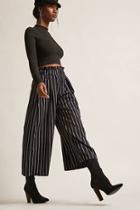 Forever21 Striped High-waist Palazzo Pants