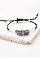 Forever21 Wire-wrapped Faux Stone Bracelet
