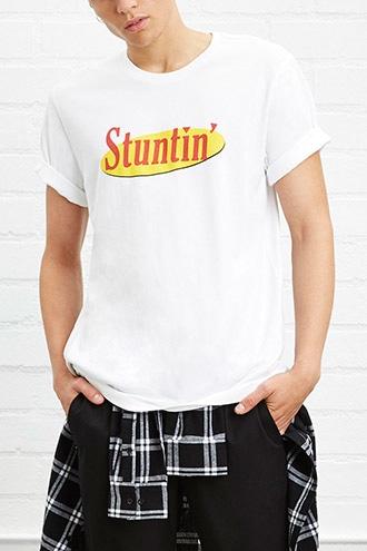 21 Men Men's  Stuntin Graphic Tee
