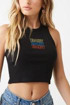 Forever21 Baby Graphic Crop Top