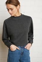 Forever21 Mock Neck Sweatshirt
