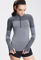 Forever21 Active Mesh-paneled Pullover