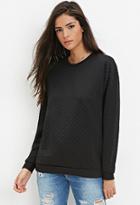 Forever21 Quilted Sweatshirt