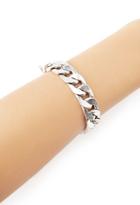 Forever21 Curb Chain Bracelet (b.silver)