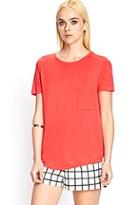 Forever21 Slouchy Knit Pocket Tee