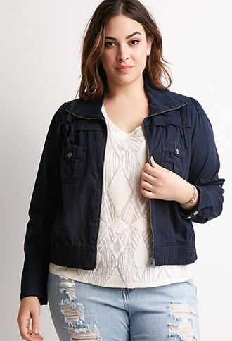 Forever21 Plus Classic Utility Jacket