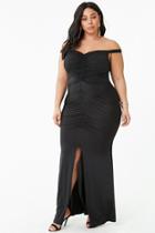 Forever21 Plus Size Ruched Gown