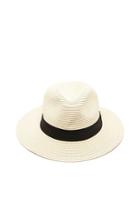 Forever21 Pleated Straw Fedora