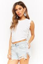 Forever21 Ruched Muscle Tee