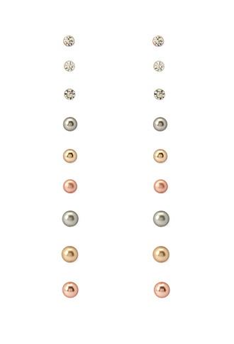 Forever21 Classic Stud Earrings Set