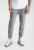 Forever21 Marled Knit Zippered Joggers