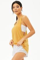 Forever21 Active Mesh Back Muscle Tee