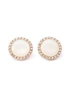 Forever21 Round Faux Stone Studs