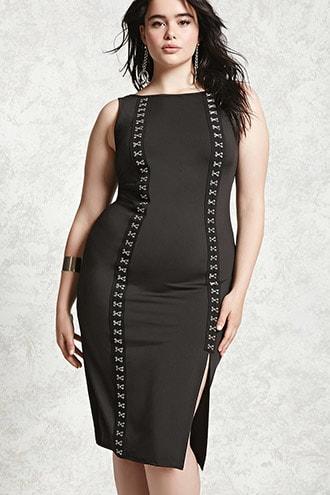 Forever21 Plus Size Hook-eye Dress