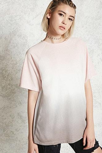 Forever21 Contemporary Ombre Tee