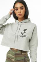 Forever21 Promises Rose Graphic Hoodie