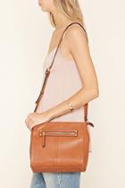 Forever21 Faux Leather Structured Satchel