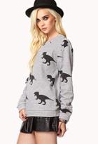 Forever21 T-rex Pullover